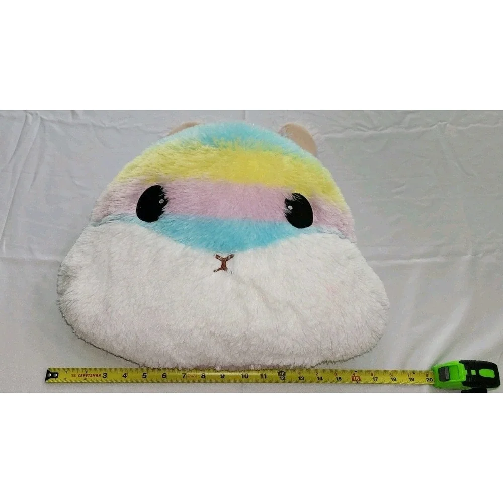 Amuse Rainbow Hamster Plush Large Stuff Animal  2010 Model